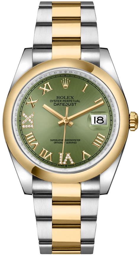 rolex quadrante verde oliva|Orologio Rolex Datejust 41 in acciaio Oystersteel .